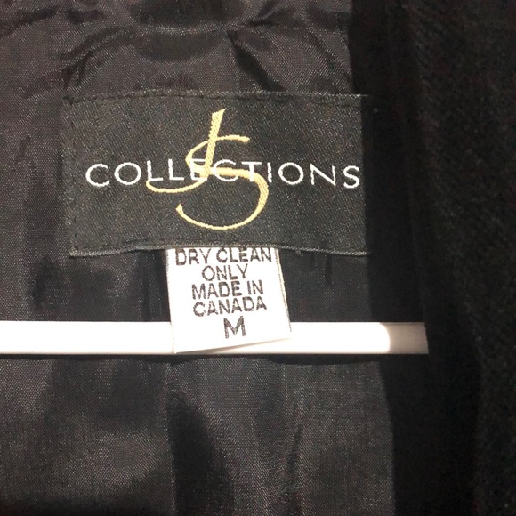 Vintage Black Velvet Evening Coat - Picture 2 of 4